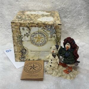 1999 Boyds Bears Wee Folksrone Style 36801  Gaston Coldfin The Masterpiece